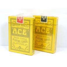 ACE 99  撲克牌 金邊 紅/藍 (清貨場)