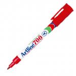 Artline 700 箱頭筆 幼身圓尖筆頭 0.7mm 紅色