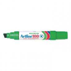 Artline 100 箱頭筆 7.5-12mm 方頭 綠色