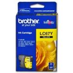 Brother LC67Y 噴墨 Ink Cartridge 黃色