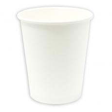 熱飲紙杯, 8安士, 高3.5吋, 白色無印刷（筒）