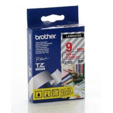 Brother TZe-122 Label Tapes 標籤帶 9mm 透明底紅字