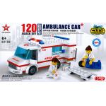 星鑽 #82106 塑膠積木-救護車 200塊 與LEGO積木相融