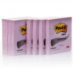 3M Post-it 654B-P 報事貼, 72mm x 76mm, 淺紫色, 100張