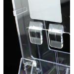 普雅 B-365 單層 透明亞膠力 展示架 A5 直 15x3x14.5cm 盛紙14.8x21cm 12個/盒