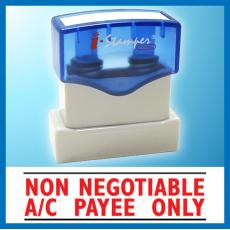 I.Stamper N01 原子印 NON NEGOTIABLE A/C PAYEE ONLY