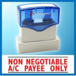 I.Stamper N01 原子印 NON NEGOTIABLE A/C PAYEE ONLY