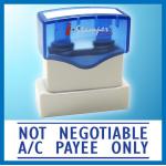 I.Stamper N02A 原子印 NON NEGOTIABLE A/C PAYEE ONLY