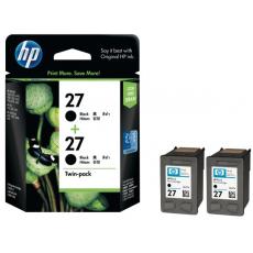 HP #27 孖裝噴墨 CC621AA (#27 x 2) 黑色(盒)