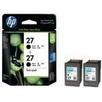 HP #27 孖裝噴墨 CC621AA (#27 x 2) 黑色  *MAY 2013年到期,可正常使用* (限售10個...