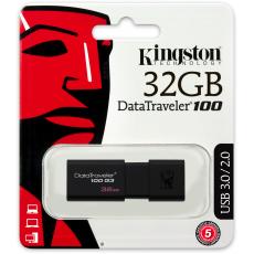 Kingston 32GB DataTrayeler 100 標準型 USB3.0/ 2.0
