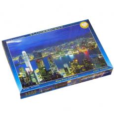Puzzle  拼圖  1000塊  熒光 -- 香港夜景  僅有17盒  $20/盒售罄