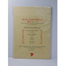純正環保羊皮紙  Real Parchment  220gsm  25張  黃色  僅有1包  $22.5/包
