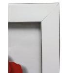 嘉藝 A4 木框相架 白色 玻璃面 座檯 21x29.7cm 附紙盒(個)