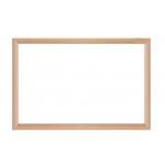 磁性白板, 單面, 90x120cm 約3 x 4呎, 木邊 無筆盤(塊)