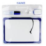 磁性白板 單 Kidario KWBS-3040-A3 （塊）--30cm(H)x40cm(W) A3SIZE --送白板刷 、板筆2枝（黑色/藍色）、吸盤