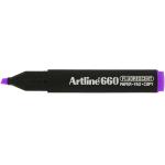 ARTLINE 660 螢光筆 1-4mm 方頭 紫色