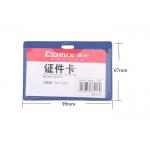 COMIX T2553 証件牌 硬身 10x6.8cm 橫 10個裝(包)