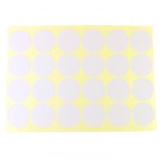JIN Labels 218 白色標籤貼紙, 直徑3.2cm, 15張/包