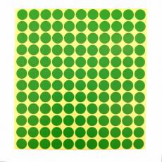 標籤貼紙 Label OfficeOx C101 13mm 圓形 綠色 15張  
