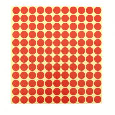 標籤貼紙 Label OfficeOx C101 13mm 圓形 紅色 15張  