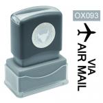 OfficeOx OX093 原子印章 - VIA AIR MAIL