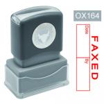 OfficeOx OX164 原子印章 - FAXED Date By