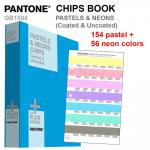 Pantone GB1504B Plus series  PASTELS & NEONS CHIPS _Coated & Uncoated
