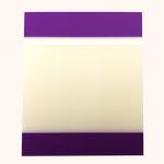 報事貼 OfficeOx 膠質透明 兩頭紫色 76x88mm 40張