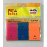 Kingpin PET WLT8926 報事貼 SIGN 3色螢光箭咀 60張裝 (包)