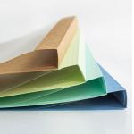 熱溶封套,透明封面,皮紋底實色,A4,2mm