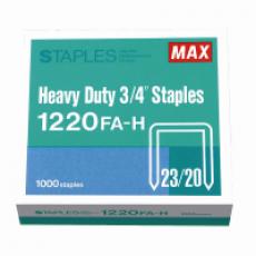 MAX 1220 FA-H(23/20) 釘書釘 1000粒釘裝(清貨場，僅限59盒)