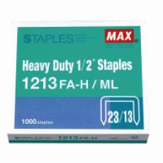 MAX 1213 FA-H(23/13) 釘書釘 1000粒釘裝(清貨場，僅限1盒)