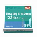 MAX 1224 FA-H(23/24) 釘書釘 1000粒釘裝(清貨場，僅限64盒)