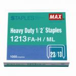 MAX 1213 FA-H(23/13) 釘書釘 1000粒釘裝(清貨場，僅限1盒)