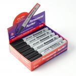 ZEYAR,1744,箱頭筆,方頭,1-5mm,黑色